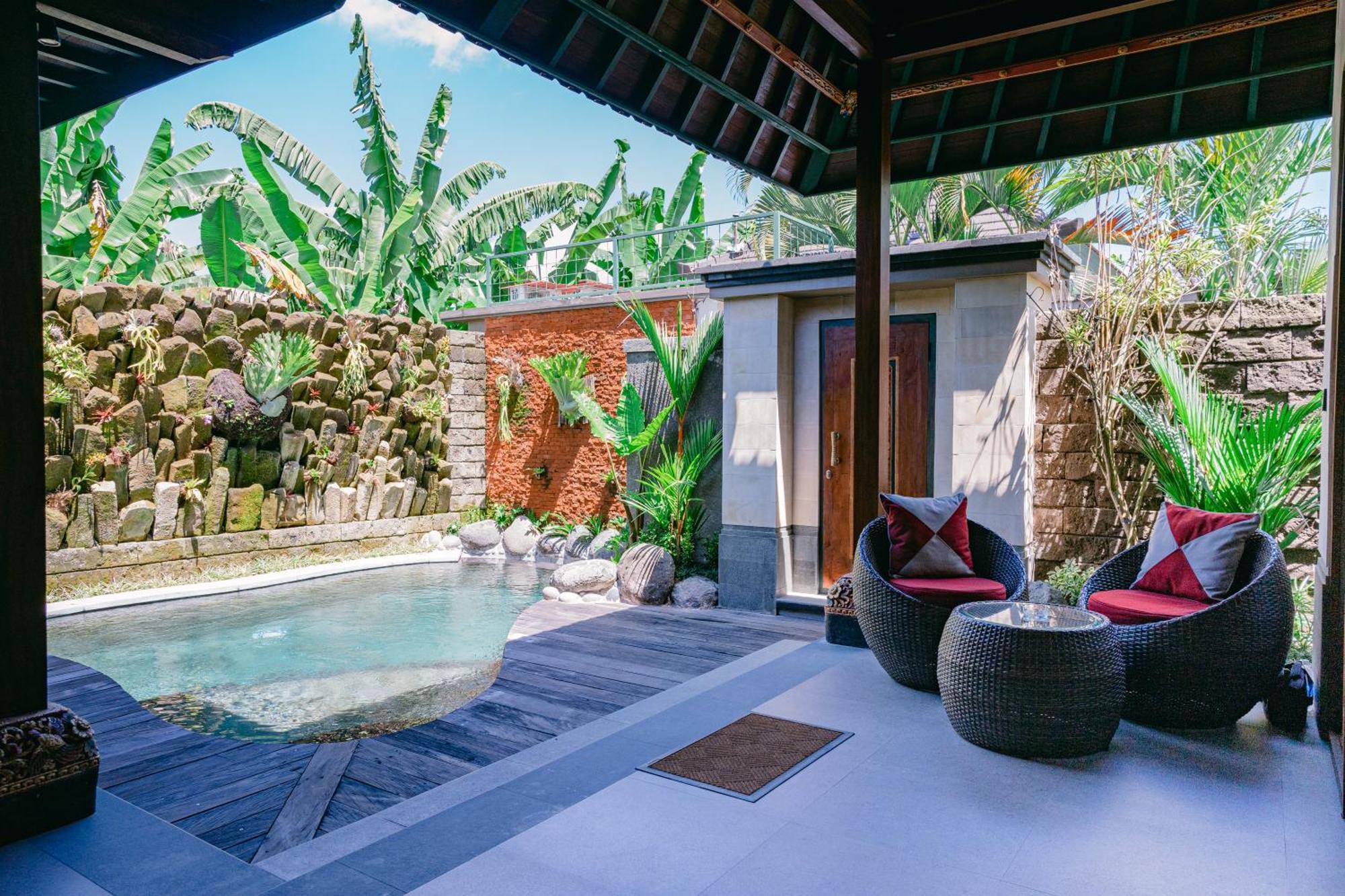2 Seasons : Villa Star - Luxury With Private Pool อูบุด ภายนอก รูปภาพ
