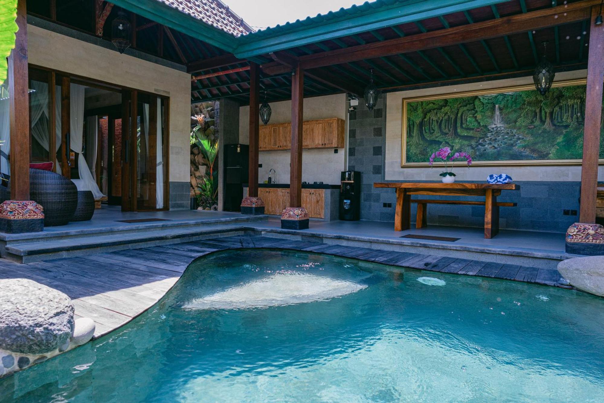 2 Seasons : Villa Star - Luxury With Private Pool อูบุด ภายนอก รูปภาพ