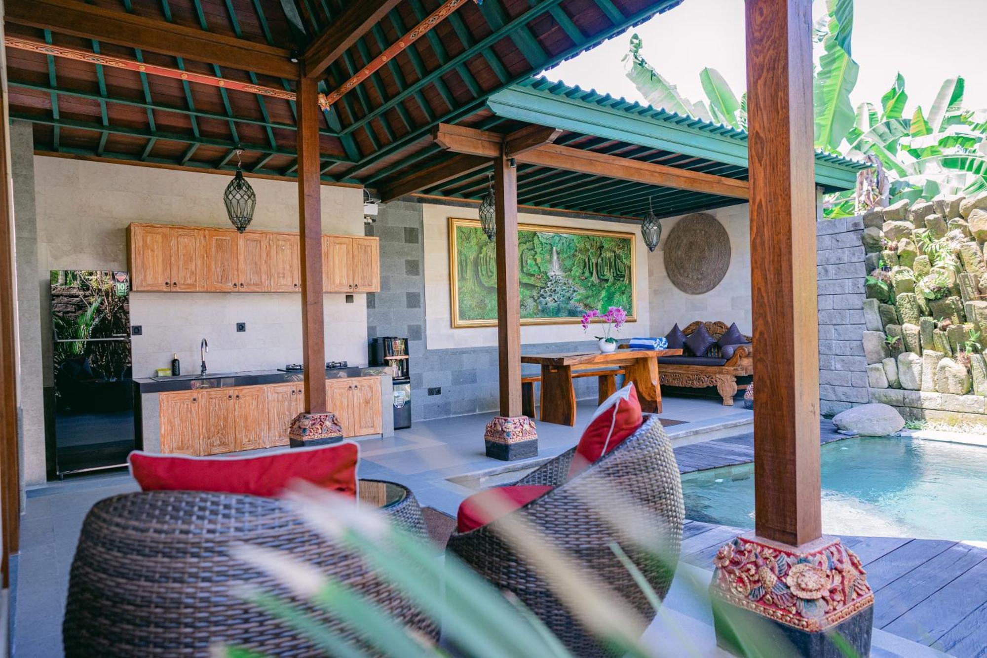 2 Seasons : Villa Star - Luxury With Private Pool อูบุด ภายนอก รูปภาพ